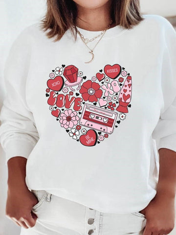 Retro Valentines Sweatshirt