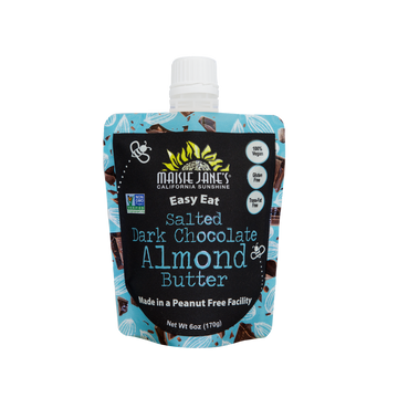Easy Eat Pouch Salted Dark Chocolate Almond Butter-Squeeze Pouch