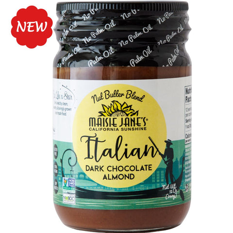 Italian Dark Chocolate Almond Butter (12 oz)