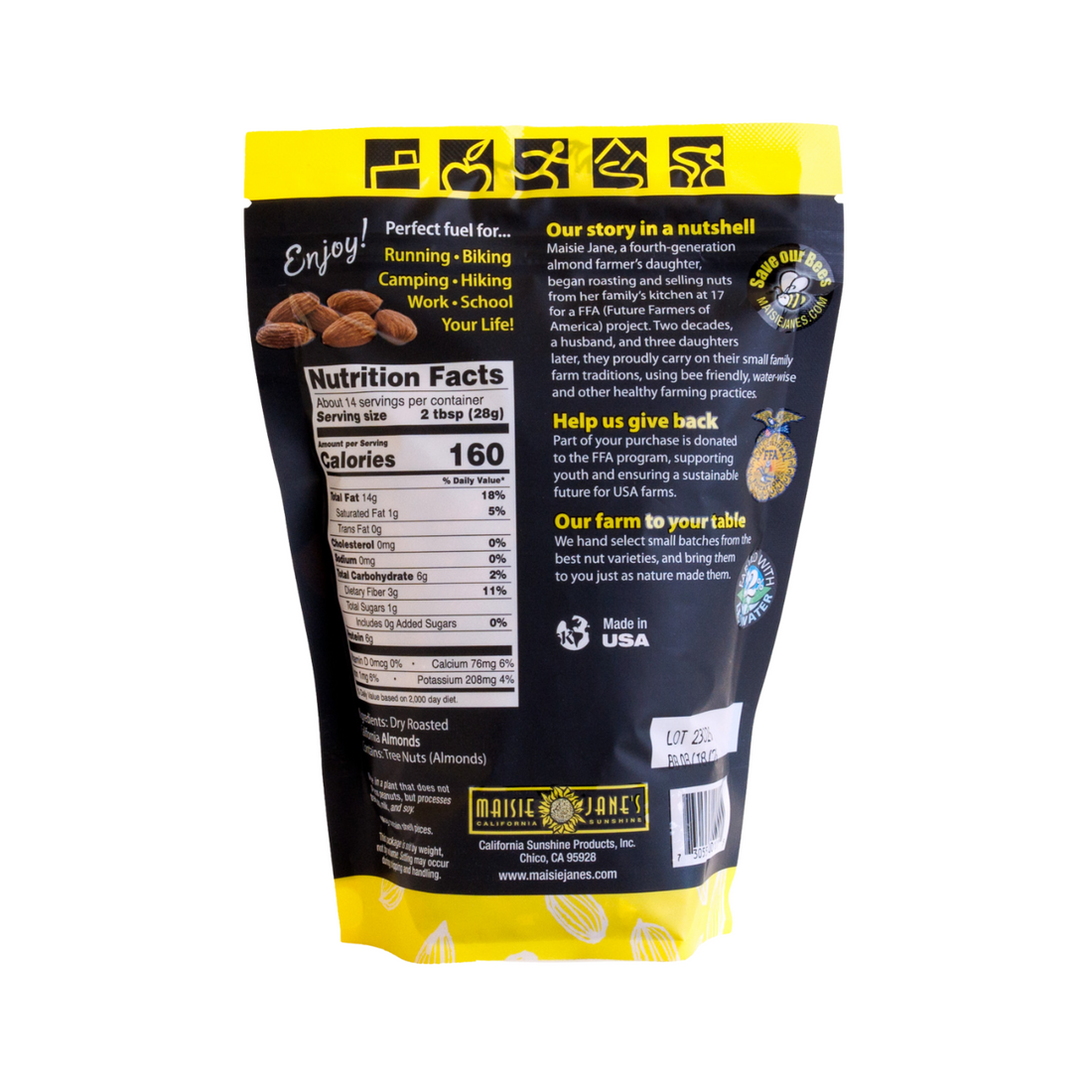 14 oz Roasted Almonds