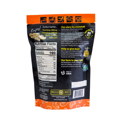 12 oz Roasted Salted Cashews