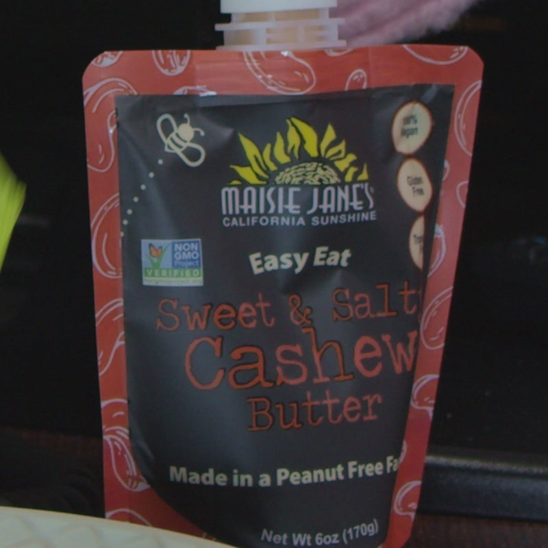 Easy Eat Sweet & Salty Cashew Butter-Squeeze Pouch