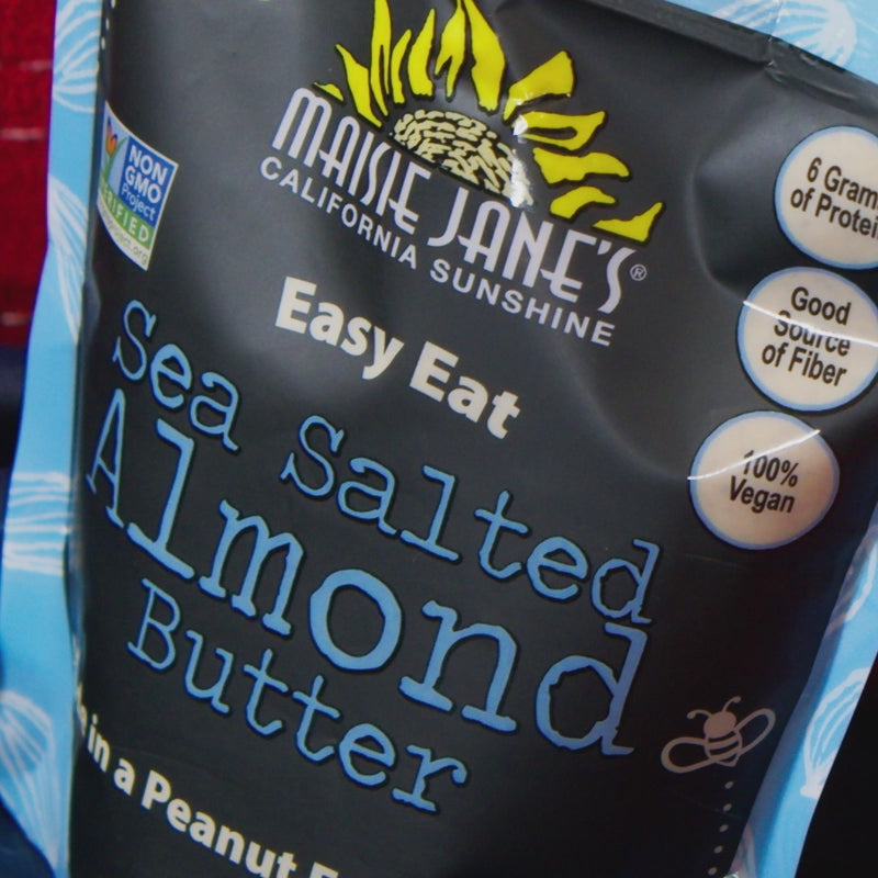 Easy Eat Sea Salted Almonds Butter-Squeeze Pouch