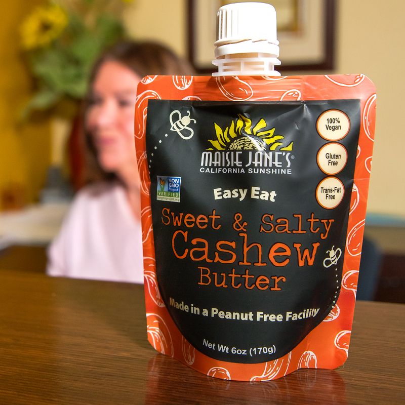 Easy Eat Sweet & Salty Cashew Butter-Squeeze Pouch