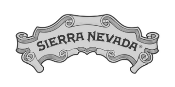 Sierra Nevada logo in black and white on a white background