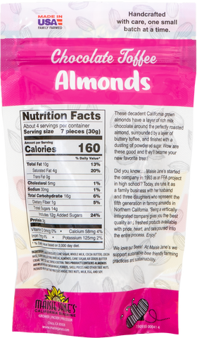 Chocolate Toffee Almonds