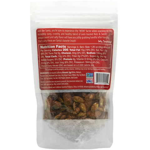 Santa's Snacks - Sweet n' Salty Nuts & Seeds