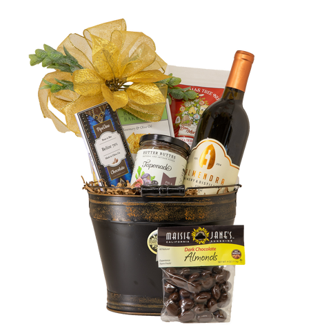 Wine, Chocolate, & Snack Caddy