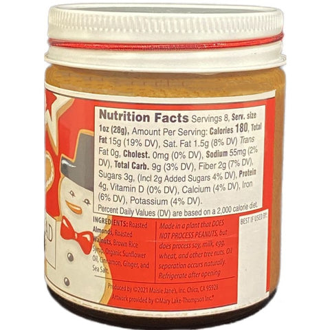 Gingerbread Nut Butter