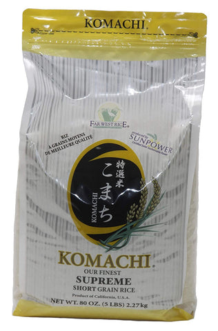 Komachi Supreme Short Grain Rice