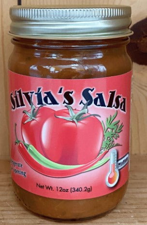 Silvia’s Salsa Red Salsa - Medium