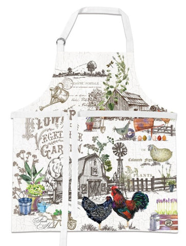 Michel Design Works Apron - Country Life